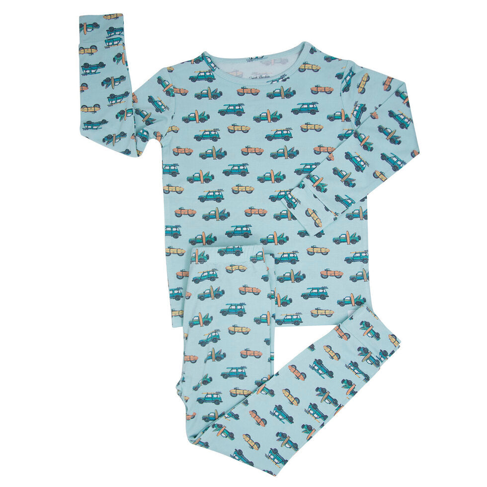 Check the Surf Big Kid Pajama Set