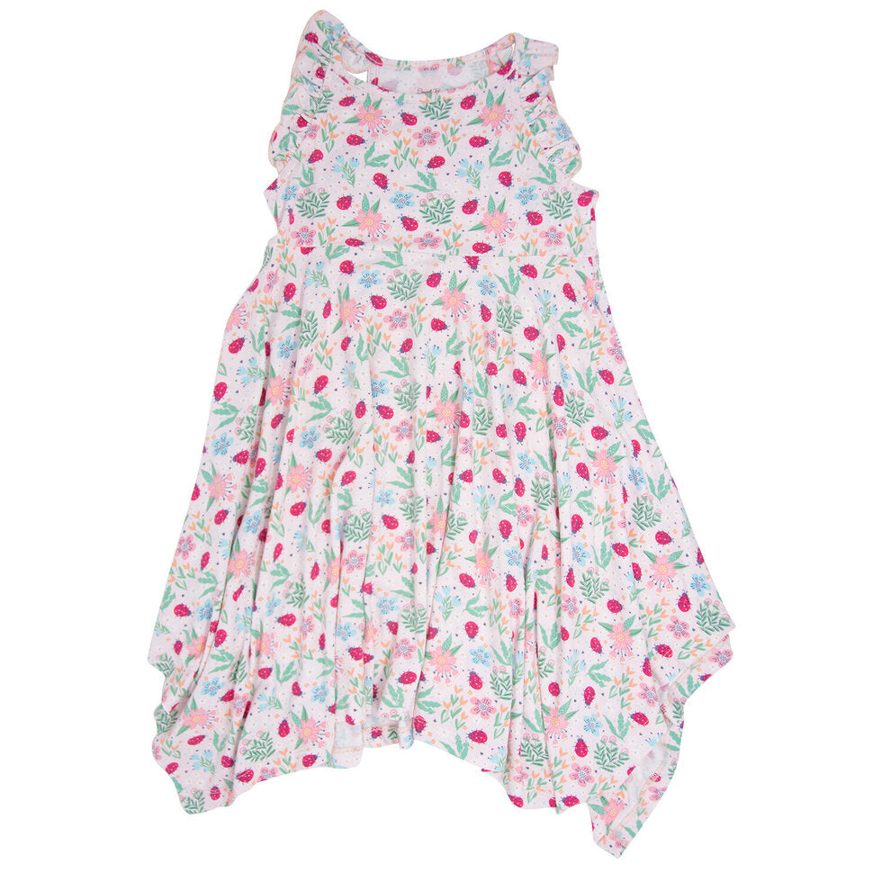 Emma's Racerback Dress - Ladybug Garden