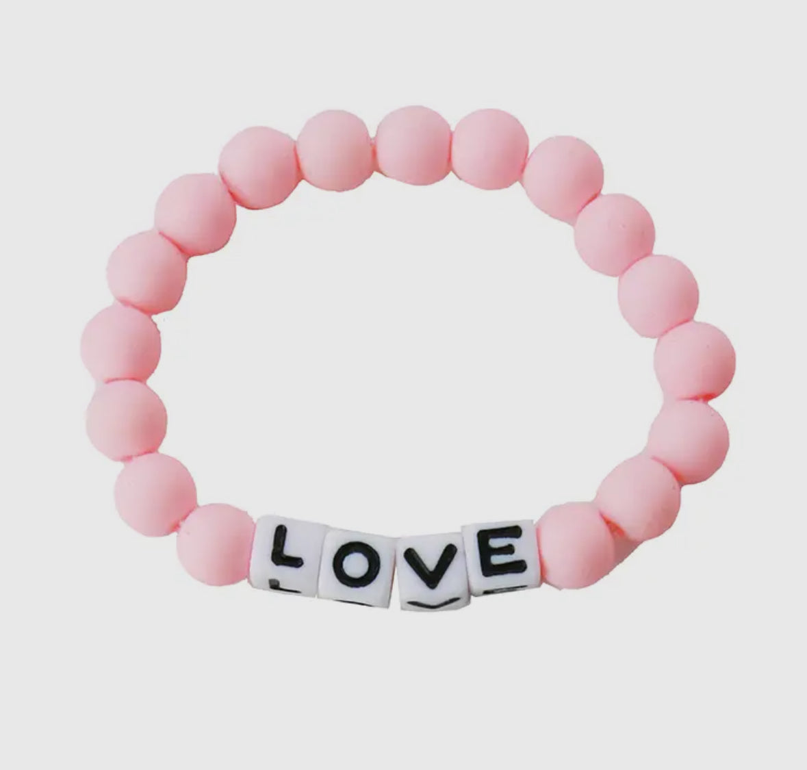 Beaded LOVE Bracelet