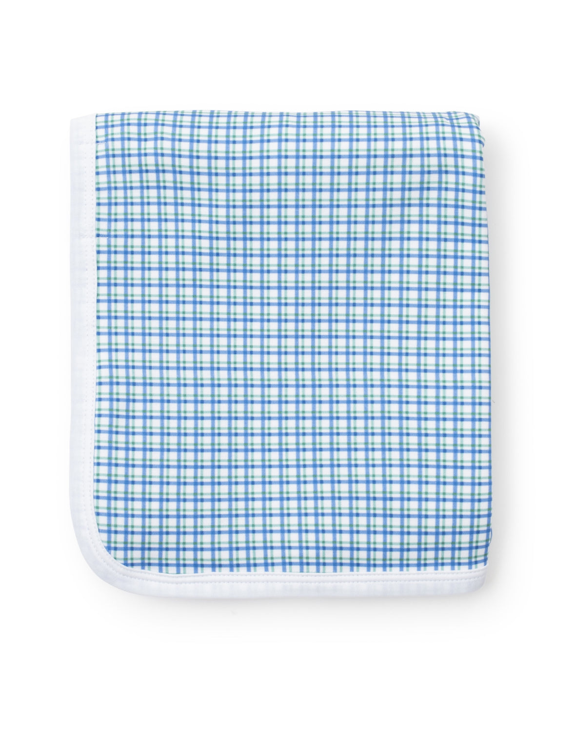 PIMA COTTON BLANKET - HAMPTON PLAID