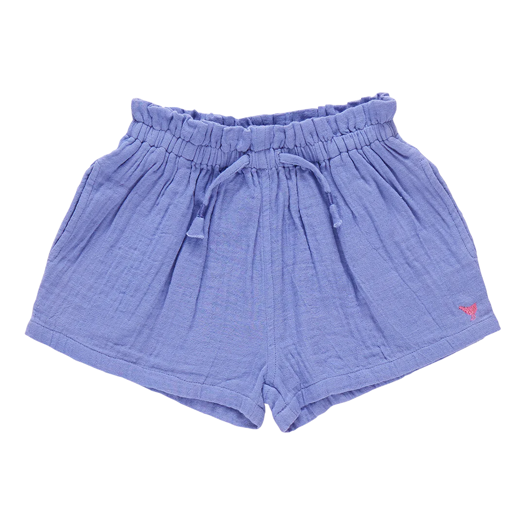 Girls Theodore Short - Deep Periwinkle