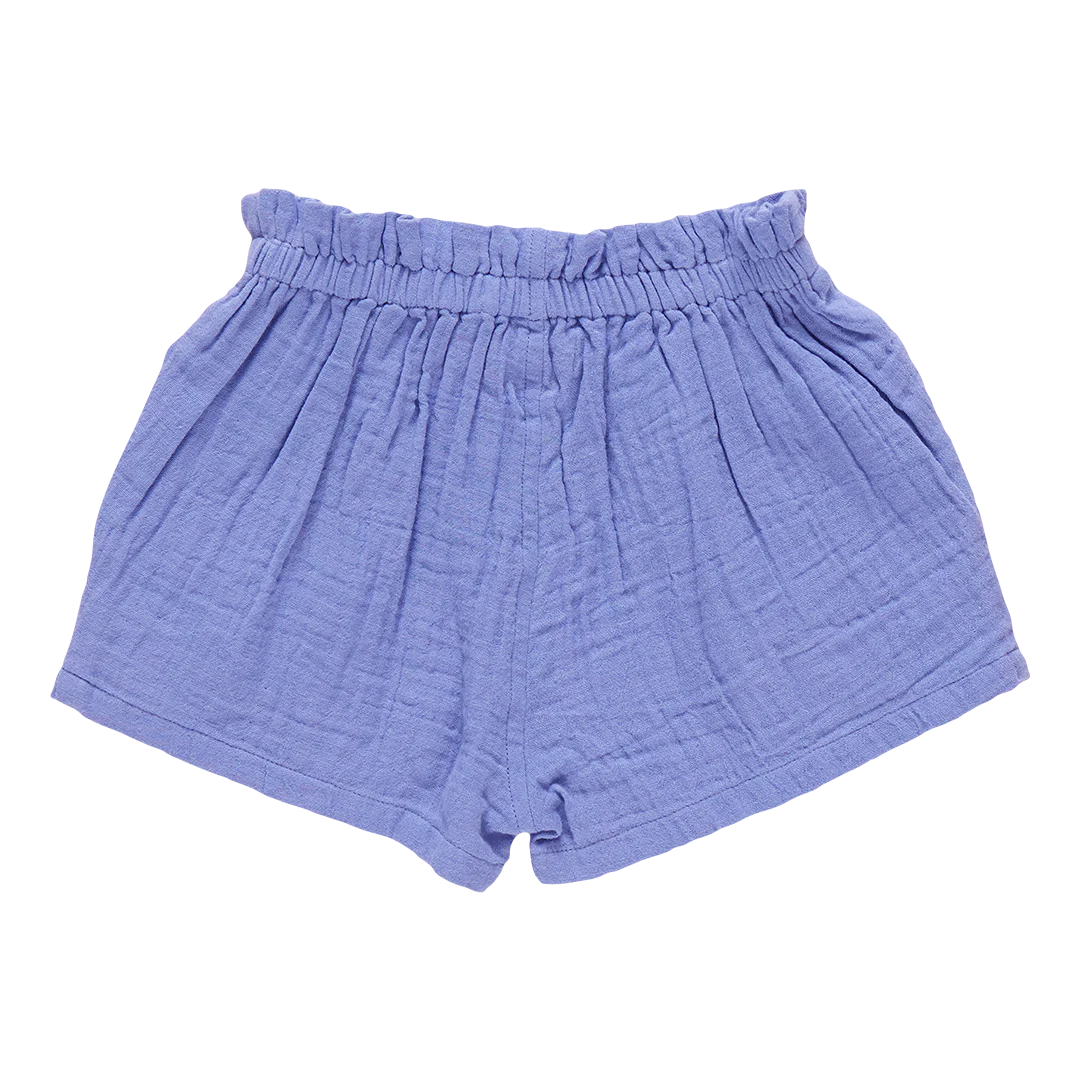 Girls Theodore Short - Deep Periwinkle