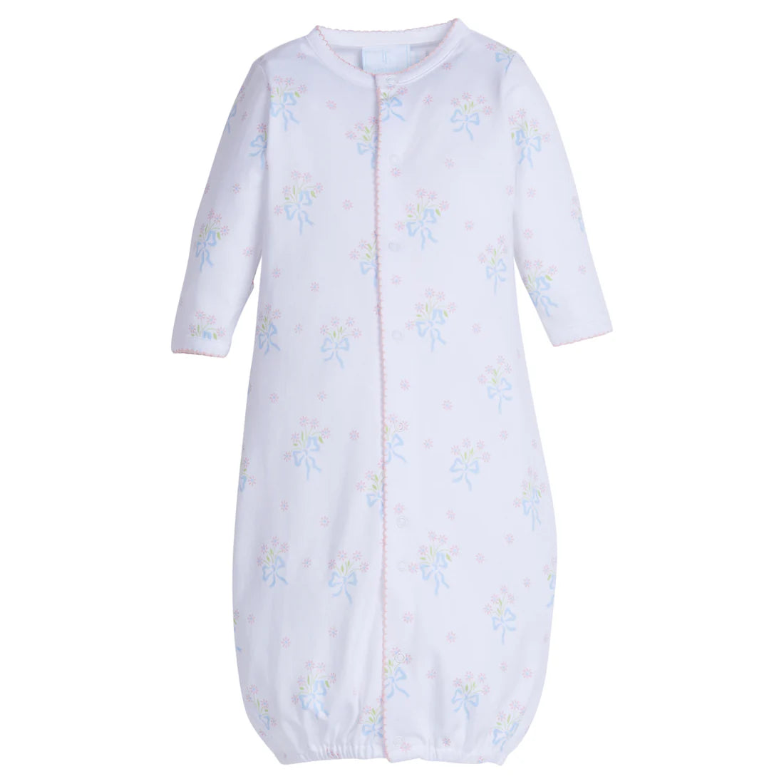 Converter Gown - Blue Bow Bouquet