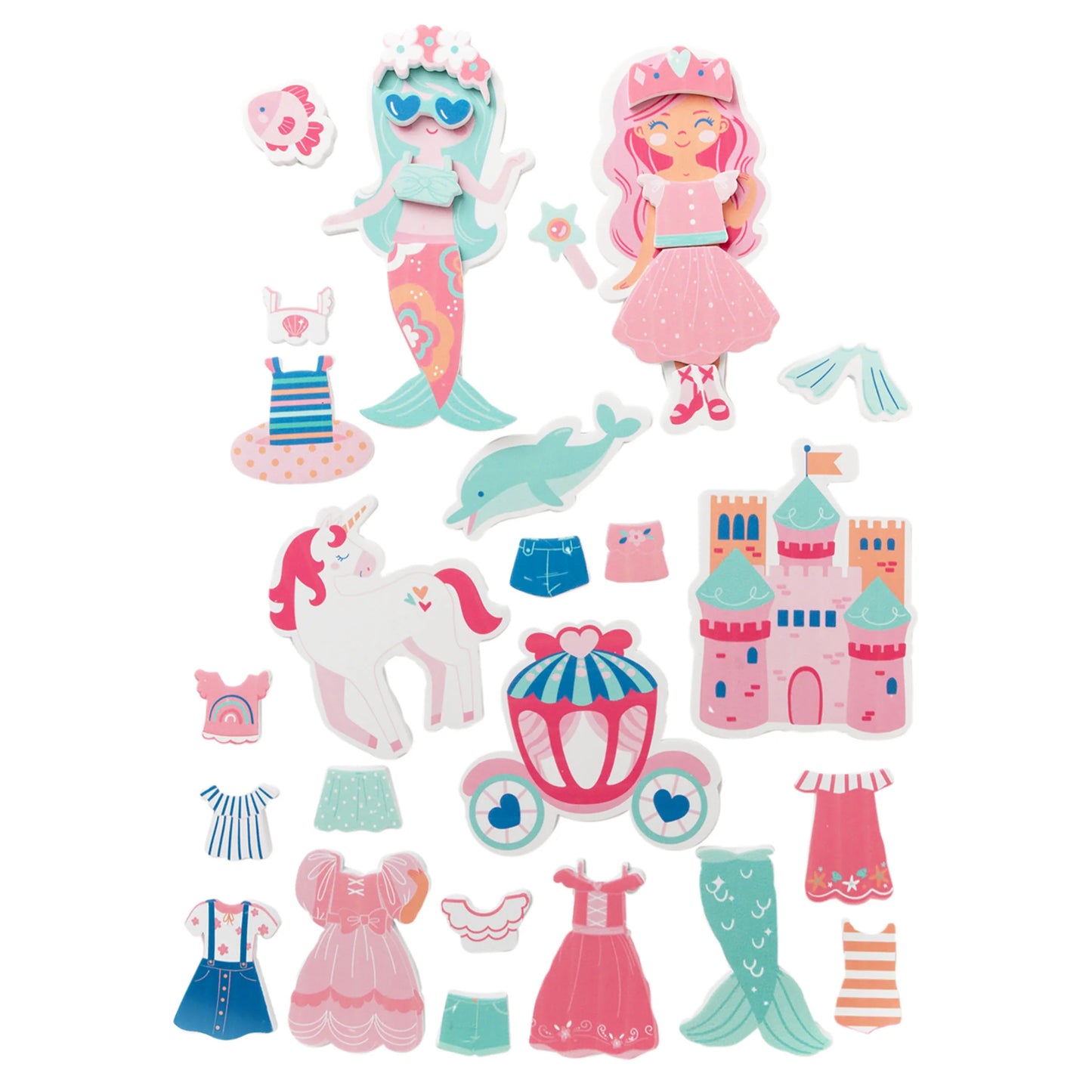 Dress Up Bath Toy, Mermaid