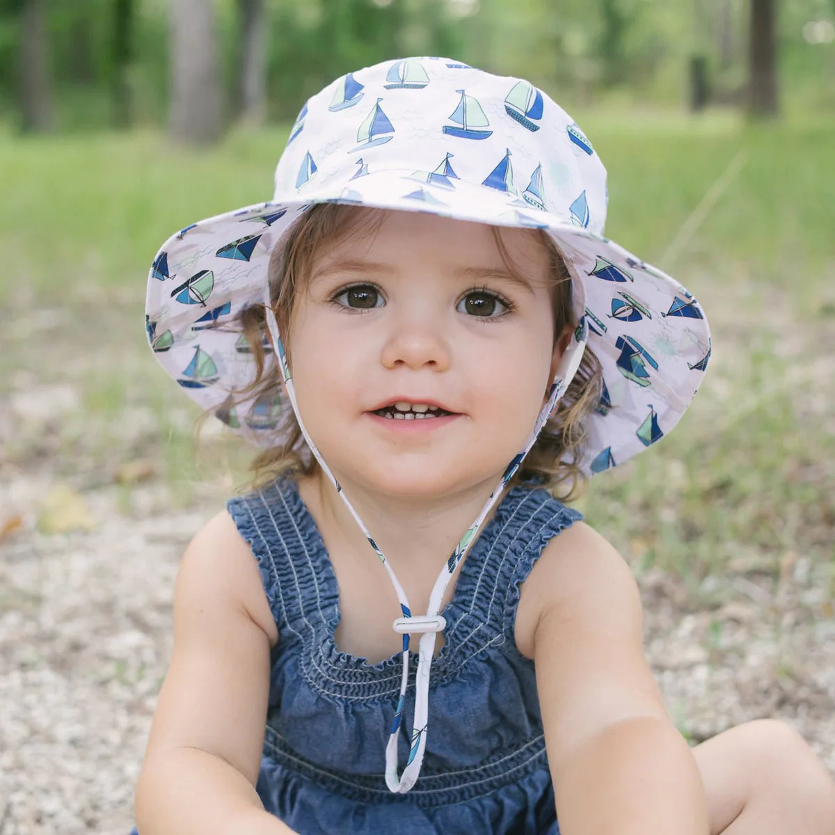Boating Bucket Hat UPF 50+ with Adjustable Breakaway Strap