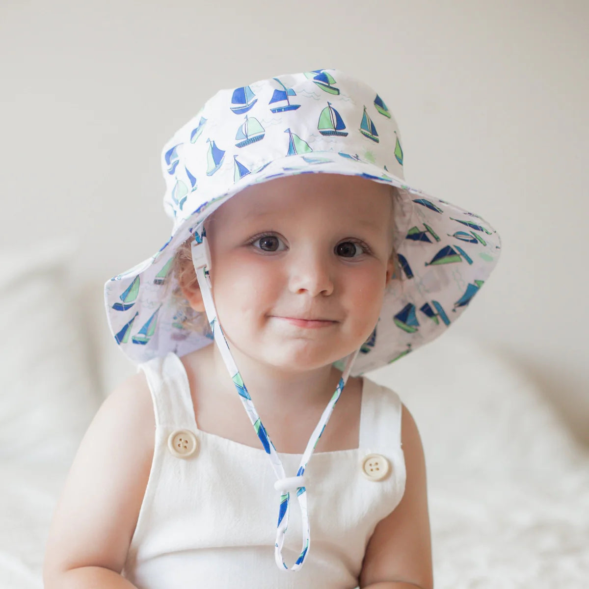 Boating Bucket Hat UPF 50+ with Adjustable Breakaway Strap