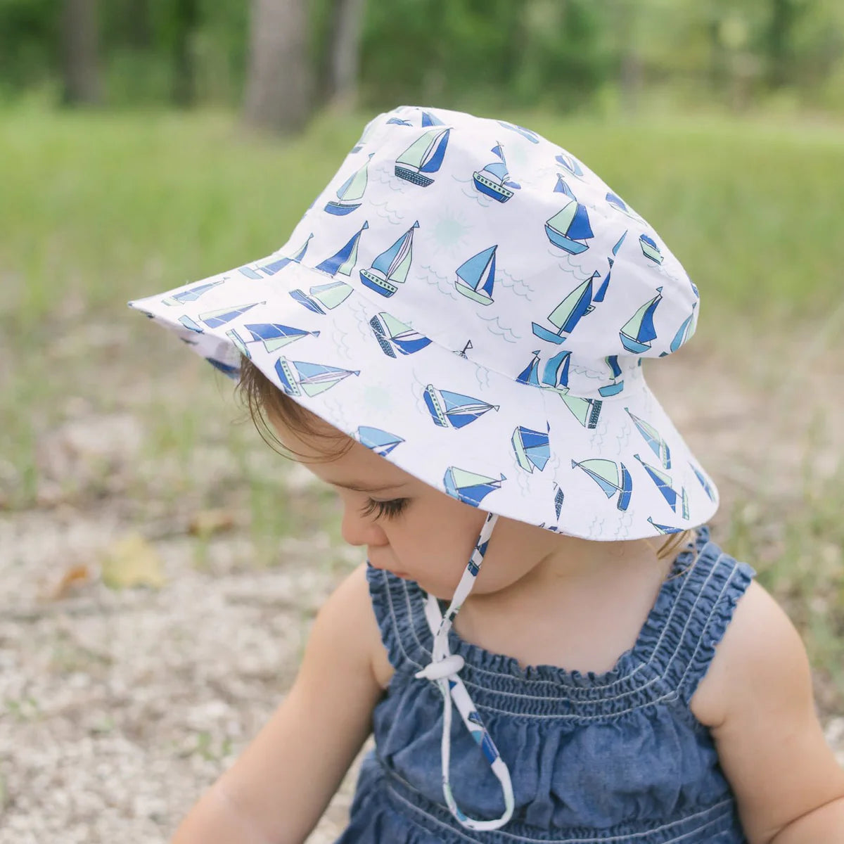 Boating Bucket Hat UPF 50+ with Adjustable Breakaway Strap