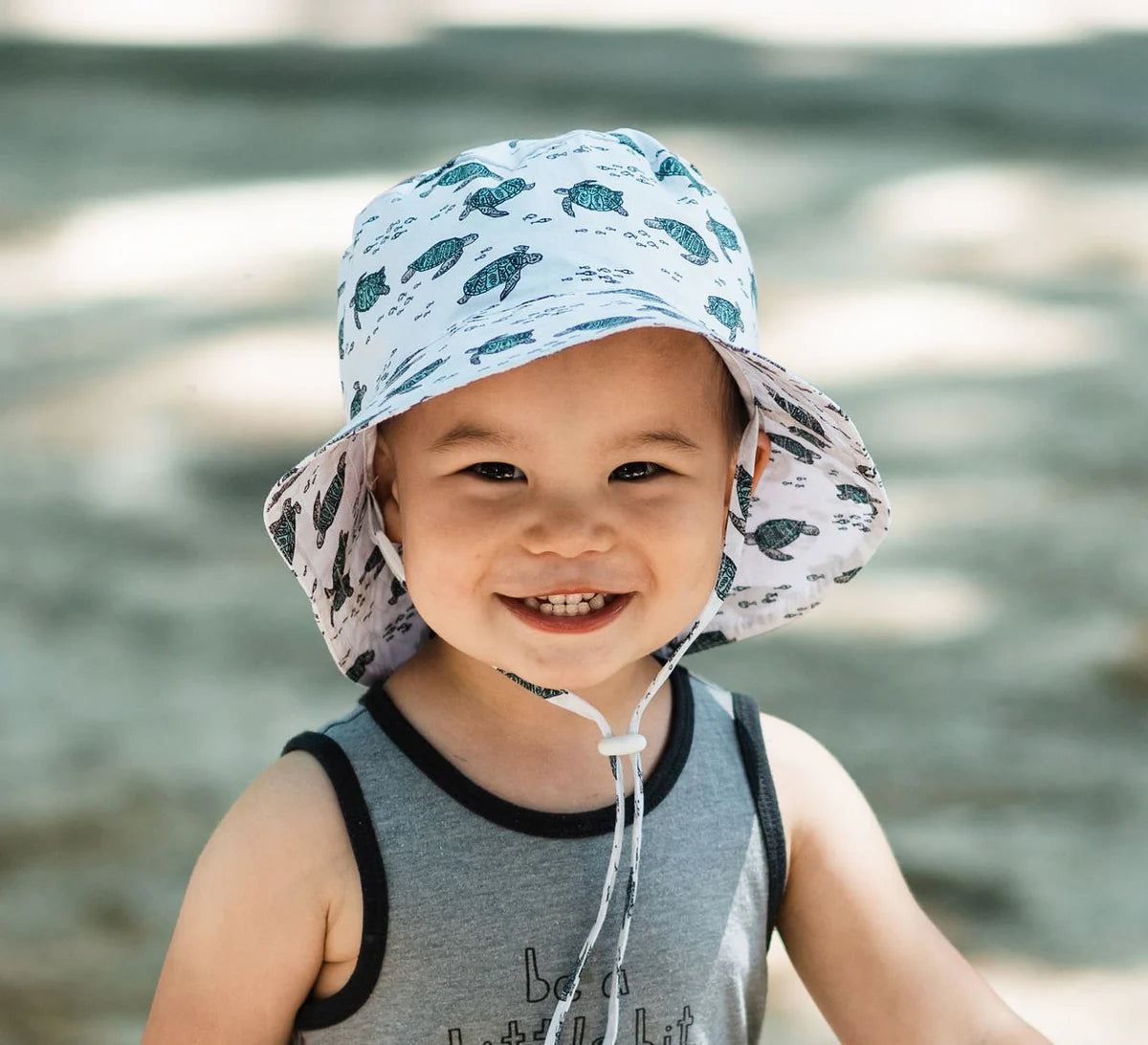 Turtles Bucket Hat UPF 50+ with Adjustable Breakaway Strap
