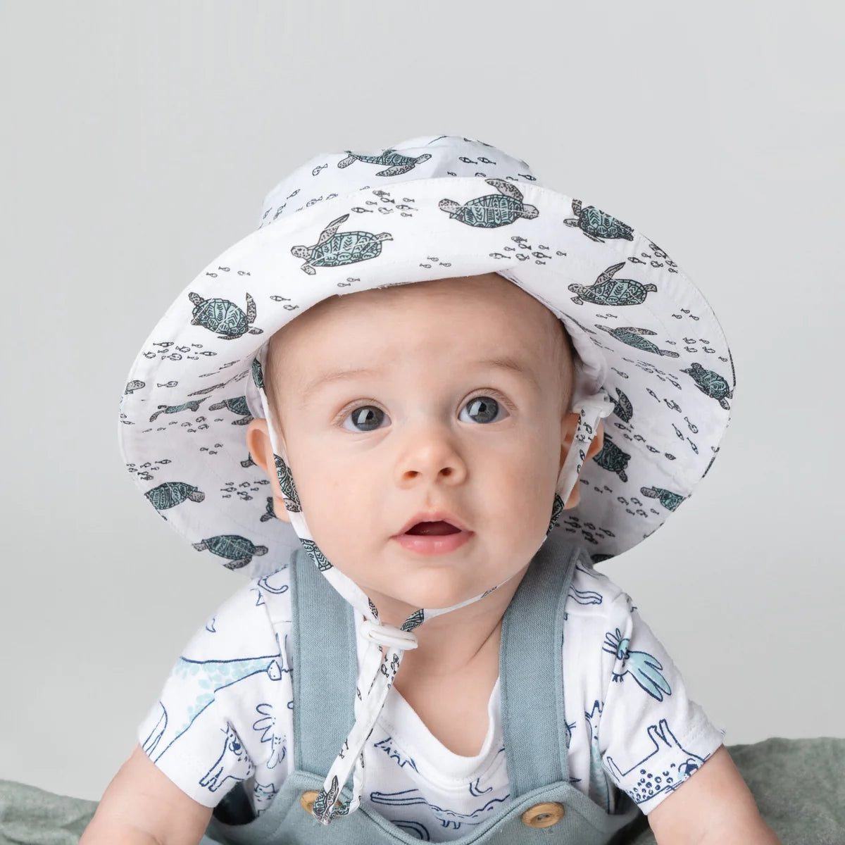 Turtles Bucket Hat UPF 50+ with Adjustable Breakaway Strap