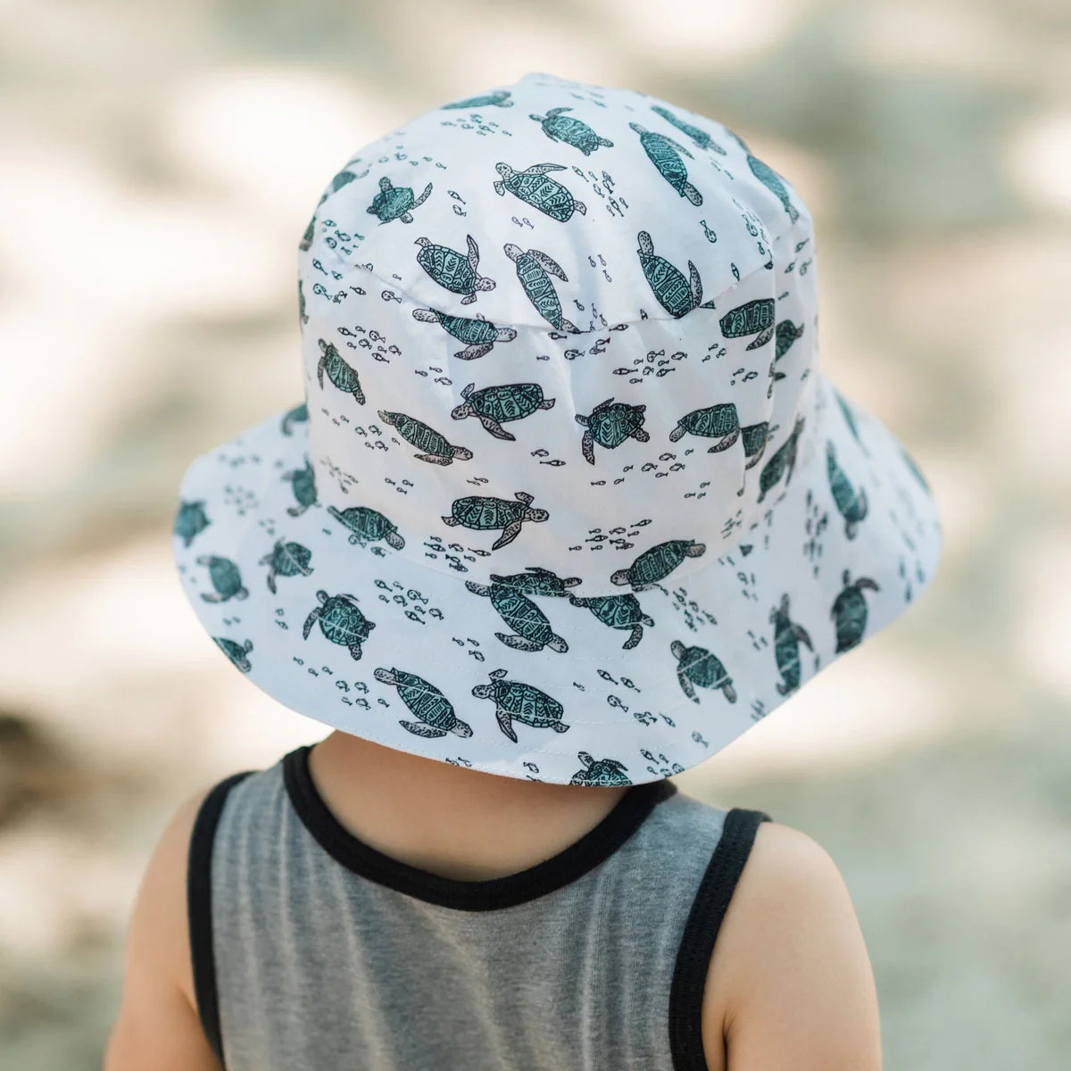 Turtles Bucket Hat UPF 50+ with Adjustable Breakaway Strap