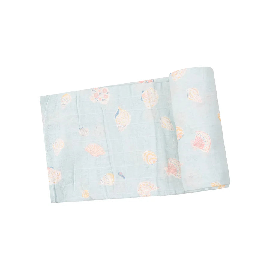 Swaddle Blanket, Pretty Seashells