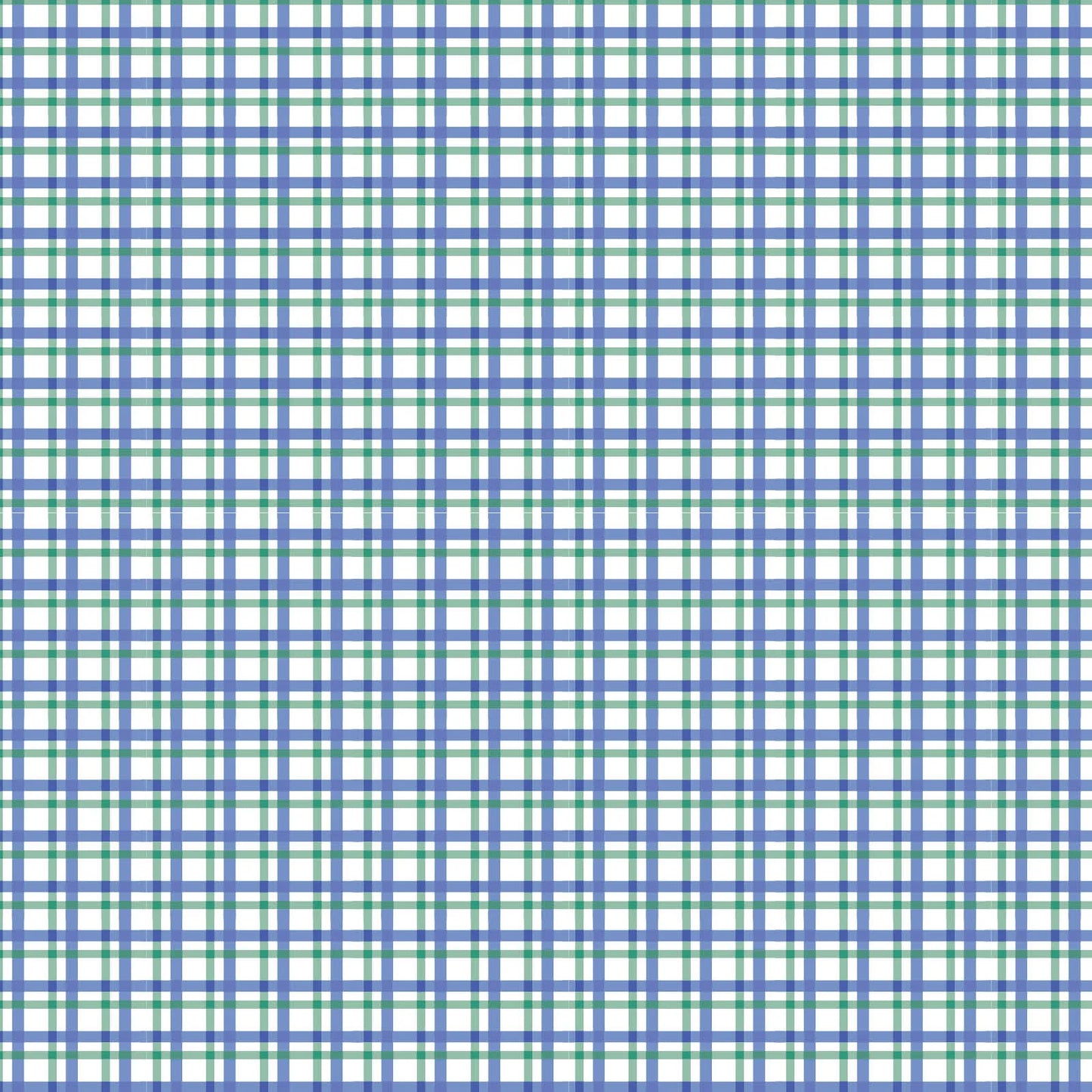 PIMA COTTON BLANKET - HAMPTON PLAID