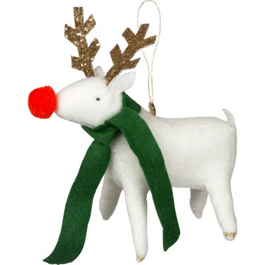 Felt Reindeer Ornament - Lily Pad