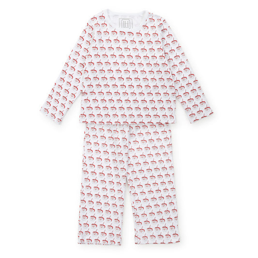 MILLIE PANT SET - HOT COCOA SANTA