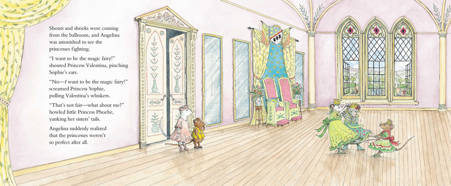 Angelina Ballerina at the Palace by Katharine Holabird