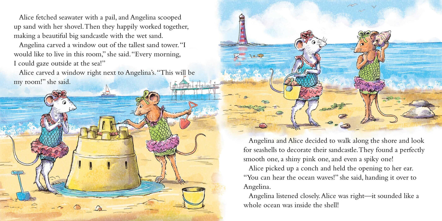 Angelina Ballerina by the Sea by Katharine Holabird