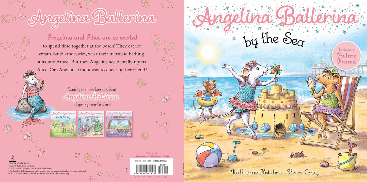 Angelina Ballerina by the Sea by Katharine Holabird