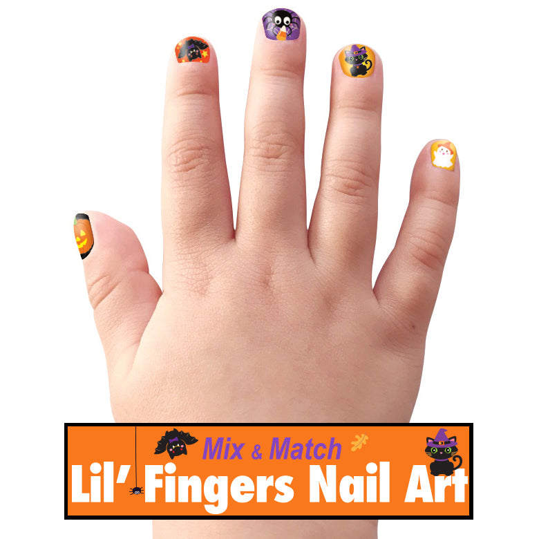 Lil Fingers Nail Art - Halloween Nail Stickers