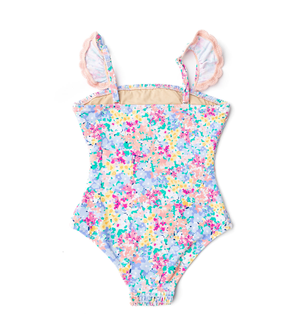 Spring Bloom Smocked One Piece Swimsuit