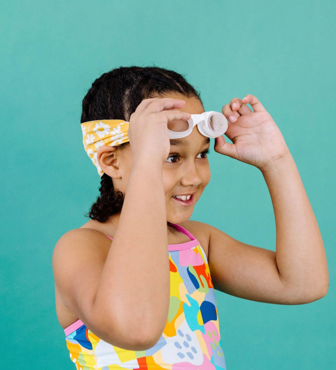 Swim Goggles, Daisy Love