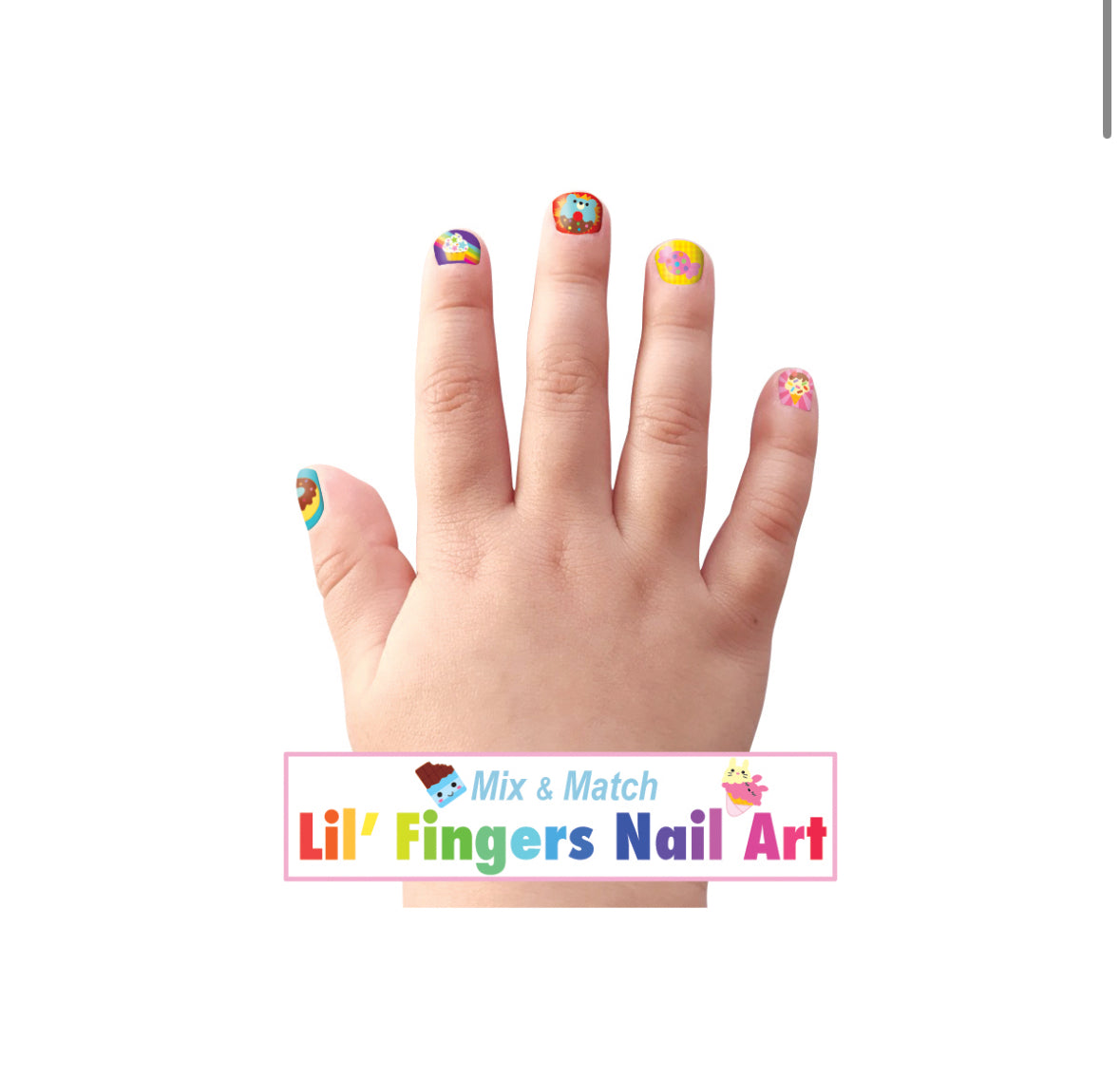 Lil Fingers Nail Art Sweet Shop