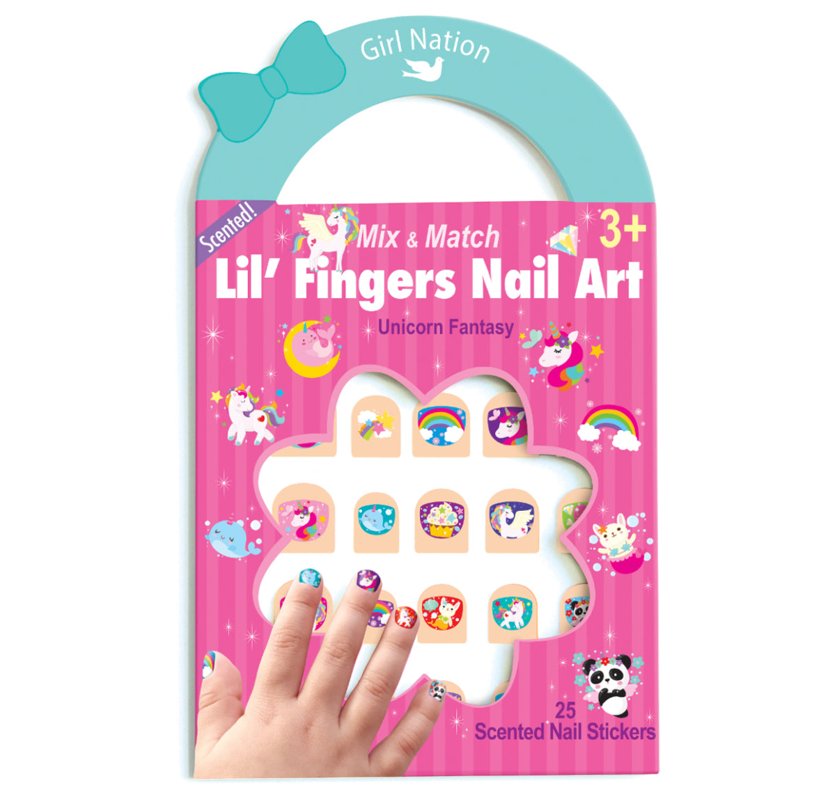 Lil Fingers Nail Art Unicorn Fantasy