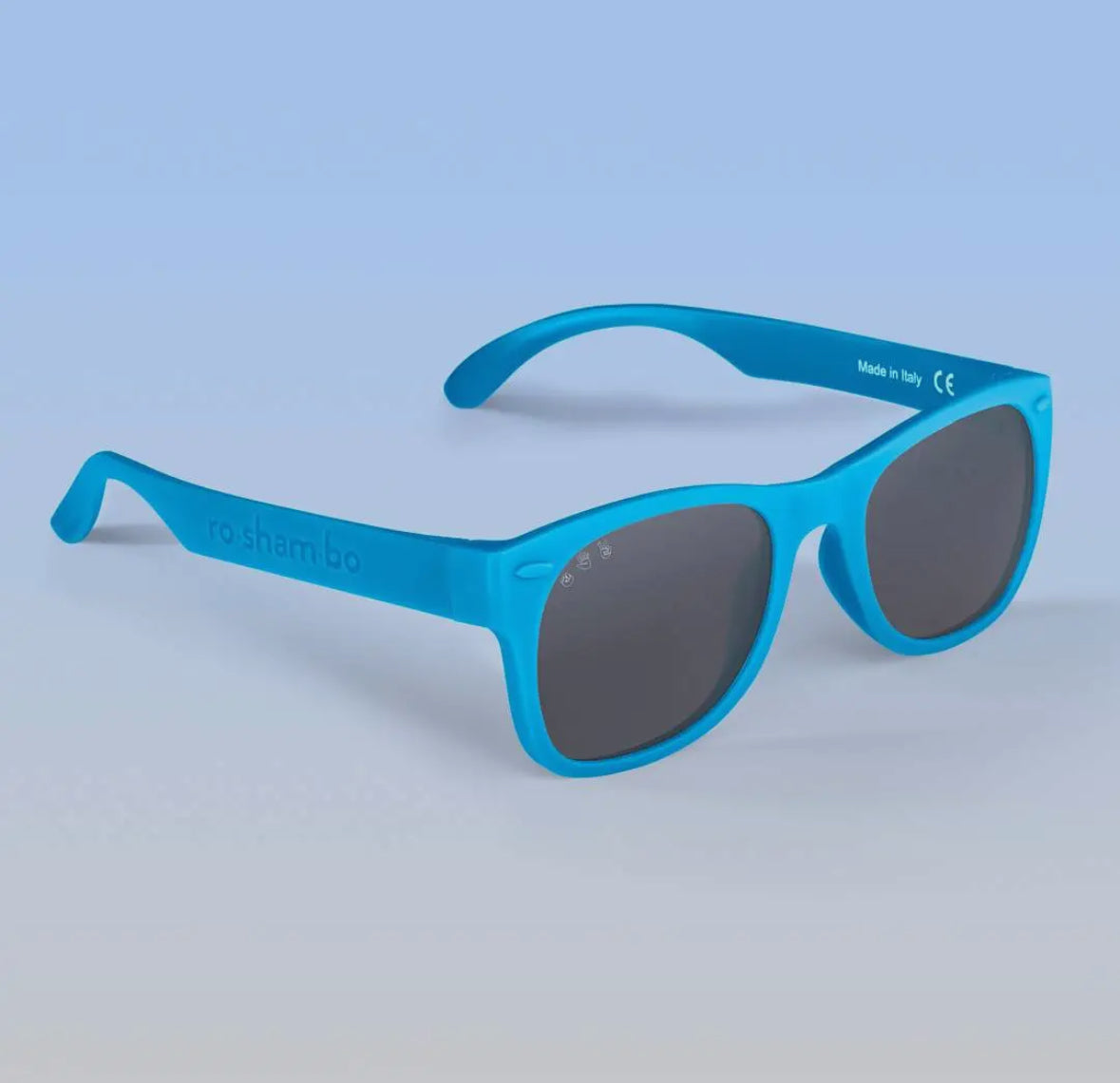 Zack Shades, Blue Sunglasses w/ Polarized Grey Lens