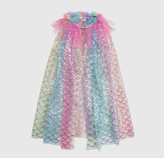 Rainbow Mermaid Cape