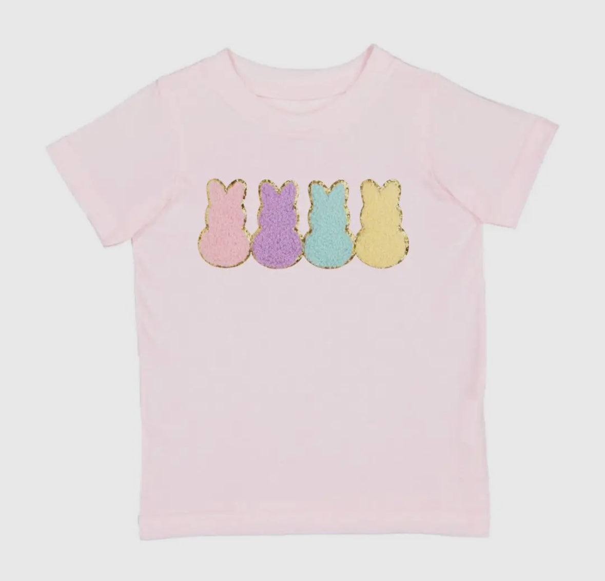 Easter Peeps Patch Short Sleeve T-shirt