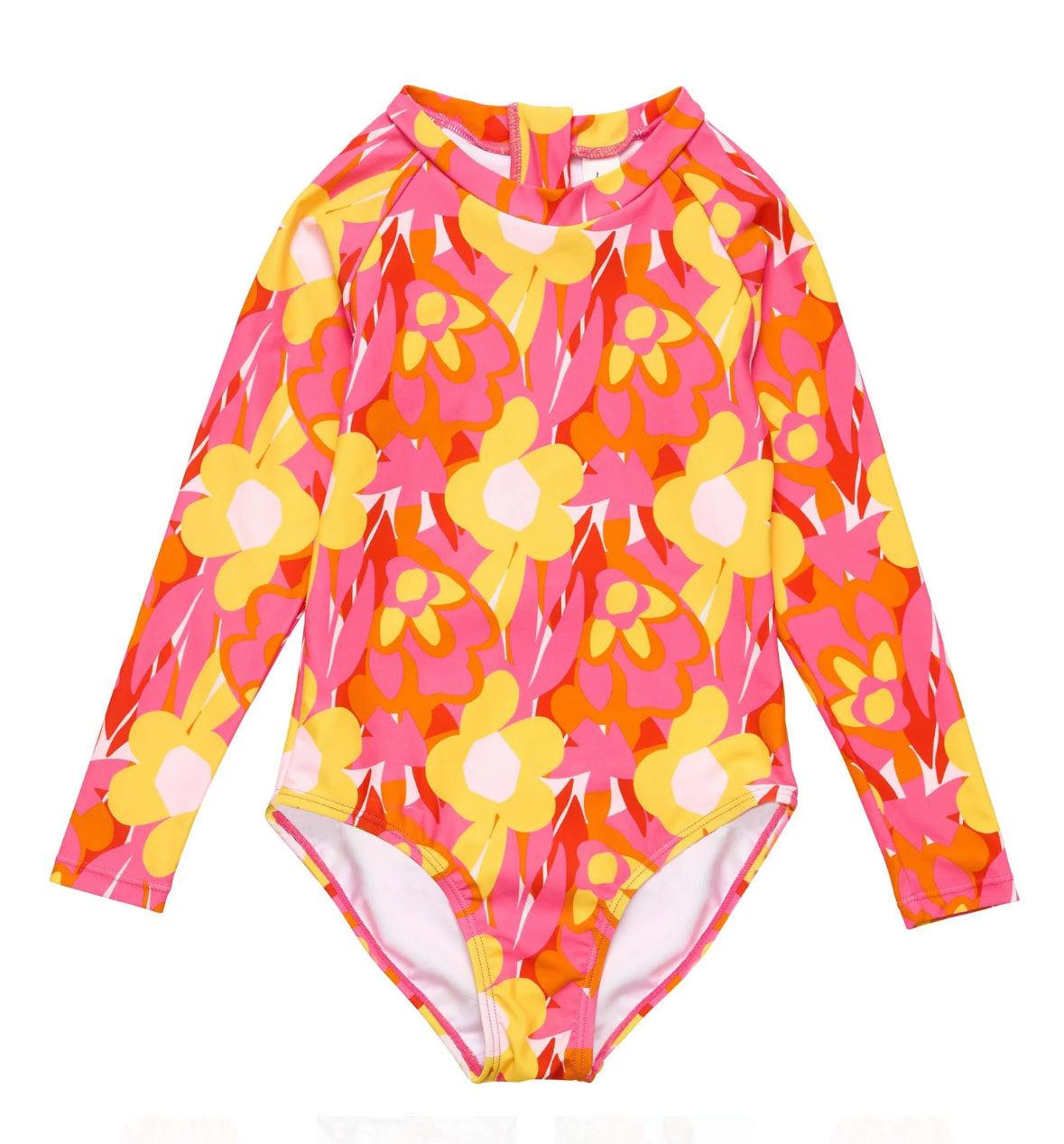 POP OF SUNSHINE LS SURF SUIT