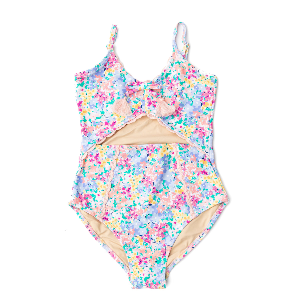 Spring Bloom Monokini Bathing Suit