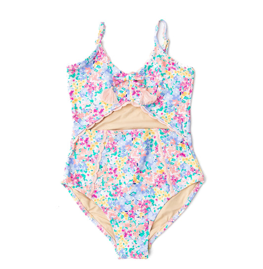 Spring Bloom Monokini Bathing Suit