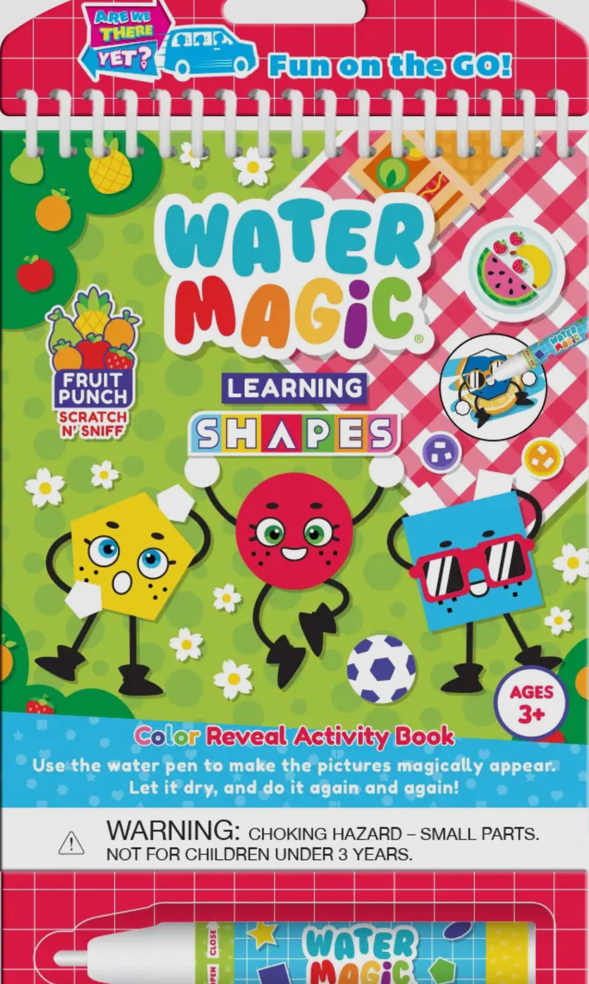 Learning Shapes Water Magic, Fruit Punch