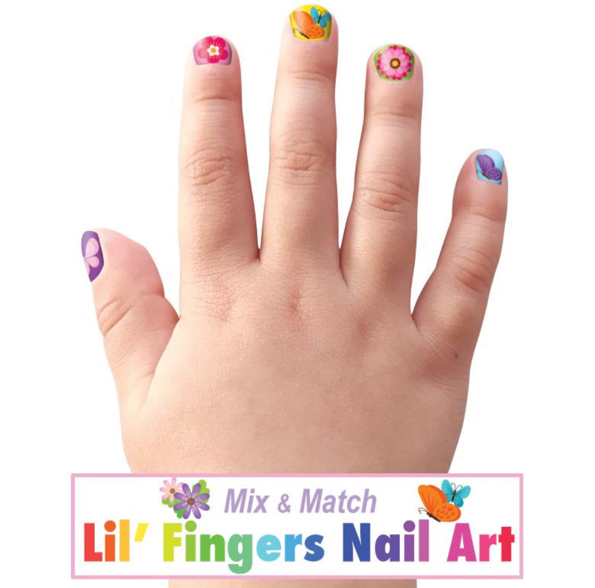 Lil Fingers Nail Art Spring Fling