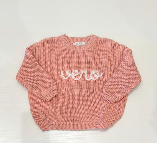 vero Sweater, Blush