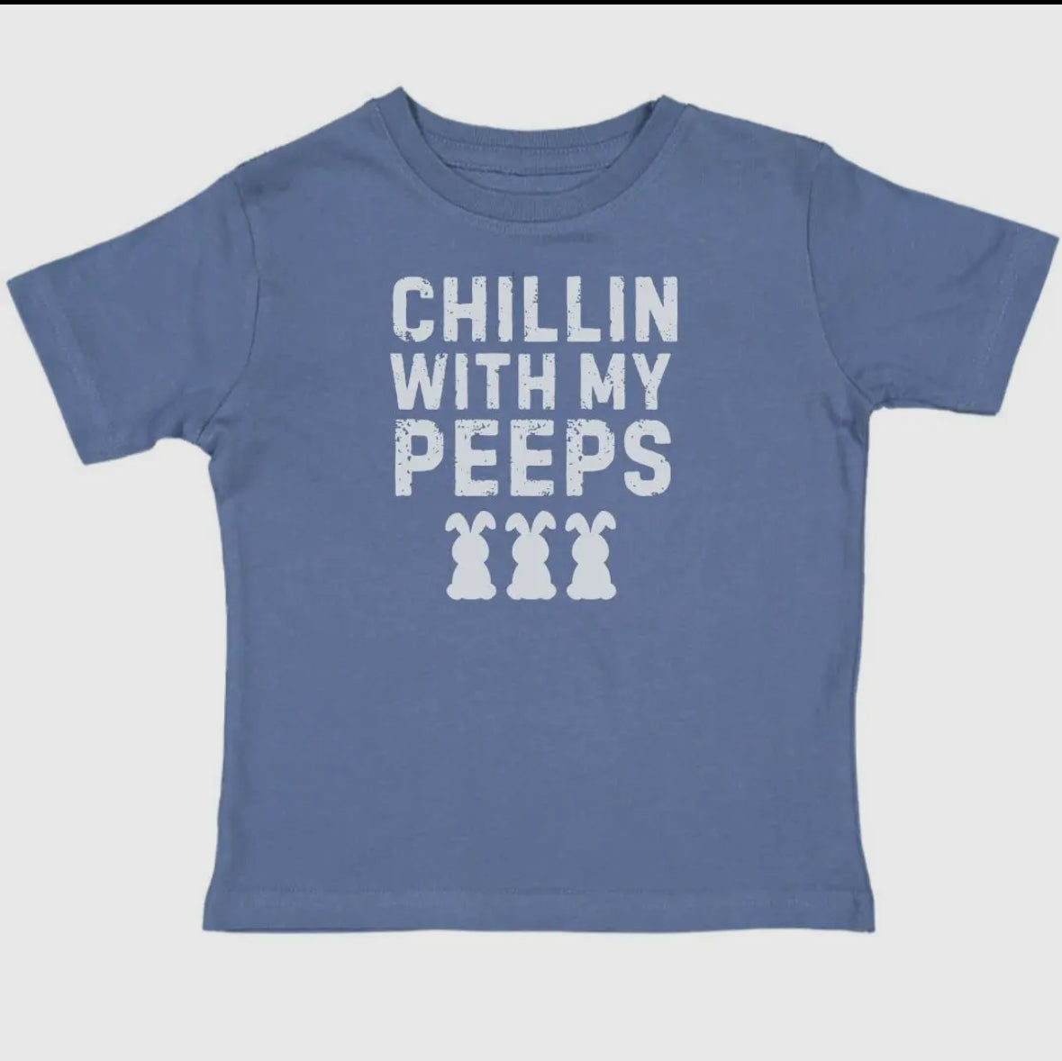 Chillin with My Peeps Easter Short Sleeve T-shirt