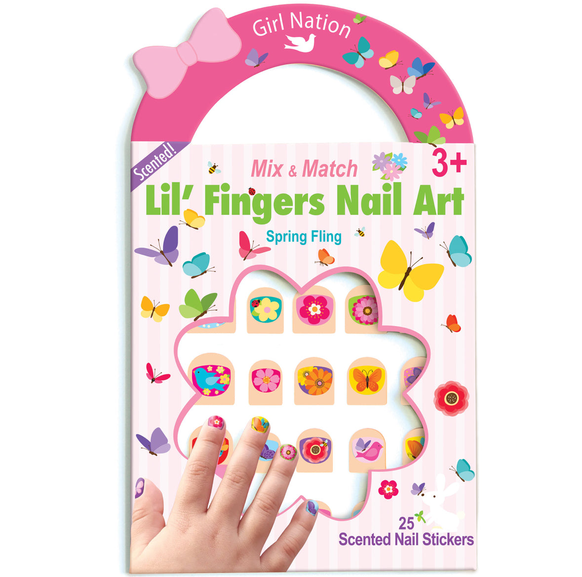 Lil Fingers Nail Art Spring Fling