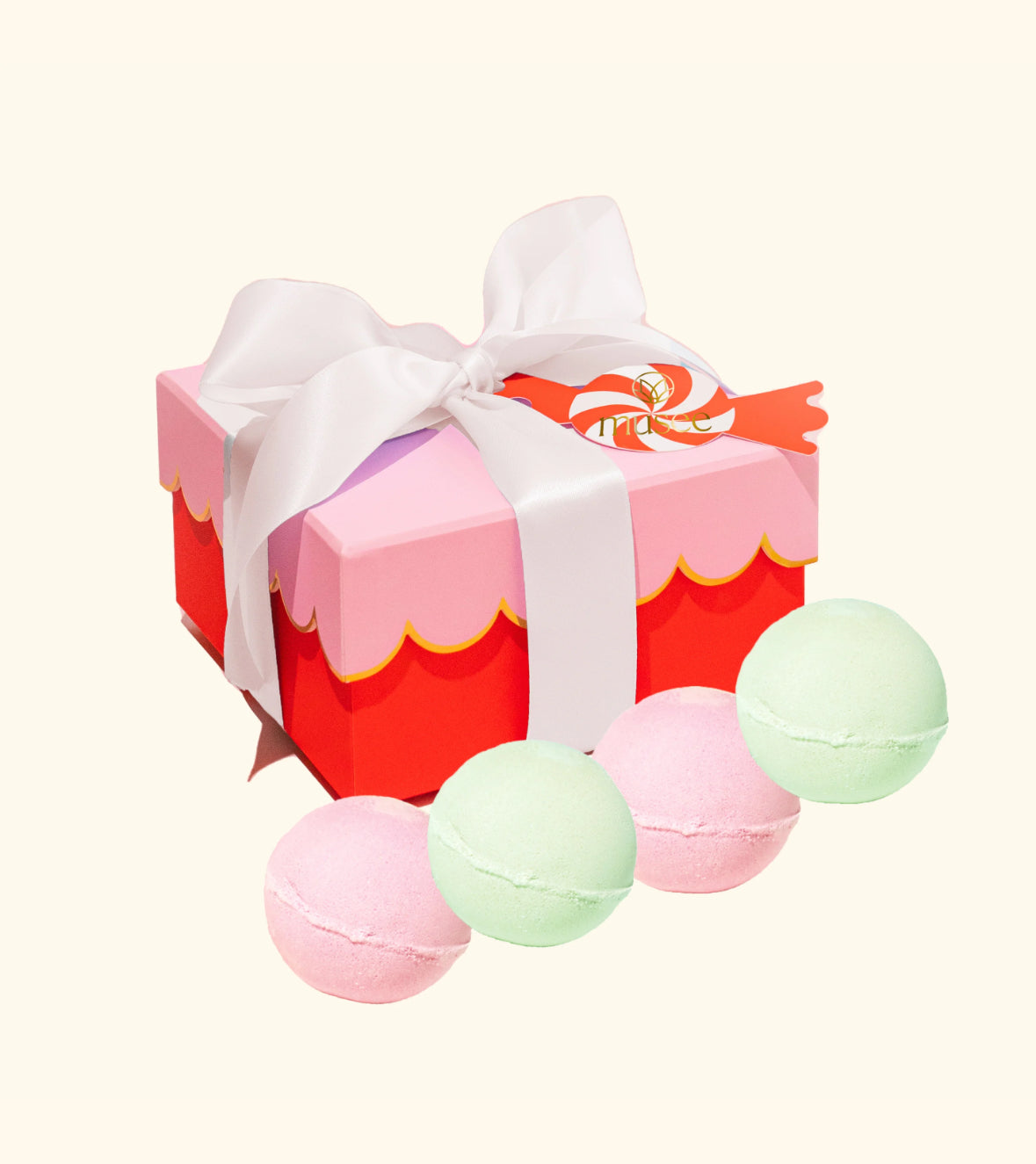 Scalloped Bath Balm Set