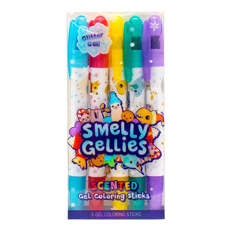 Holiday Glitter Smelly Gellies 5-Pack