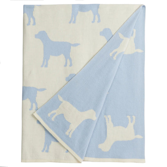 Nursery Blanket - Blue Lab