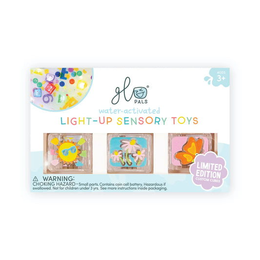 Limited Edition Spring Light-Up Cubes 6-Packs, Flower Power