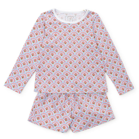 SOPHIE GIRLS' SHORT SET - BUNTING FLORAL