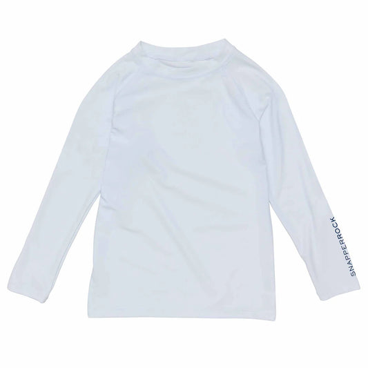 White Long Sleeve Rash Top