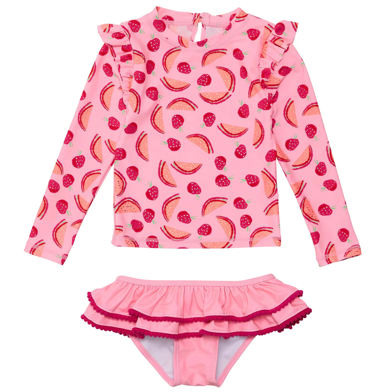 Berry Sweet LS Ruffle Set