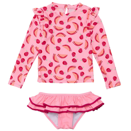 Berry Sweet LS Ruffle Set