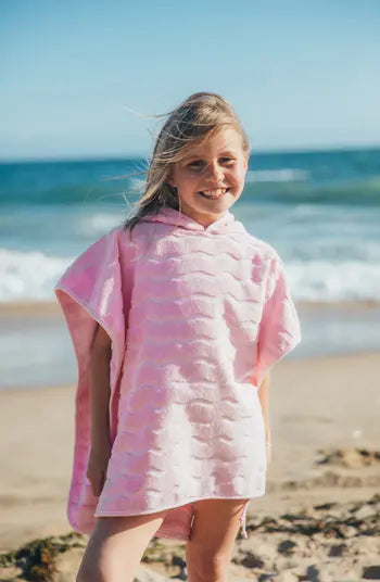 El Rey Wave Poncho, Fairy Tale Pink