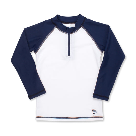 Rashguard, White/Navy