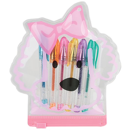 Puppy Love Mini Gel Pen Set