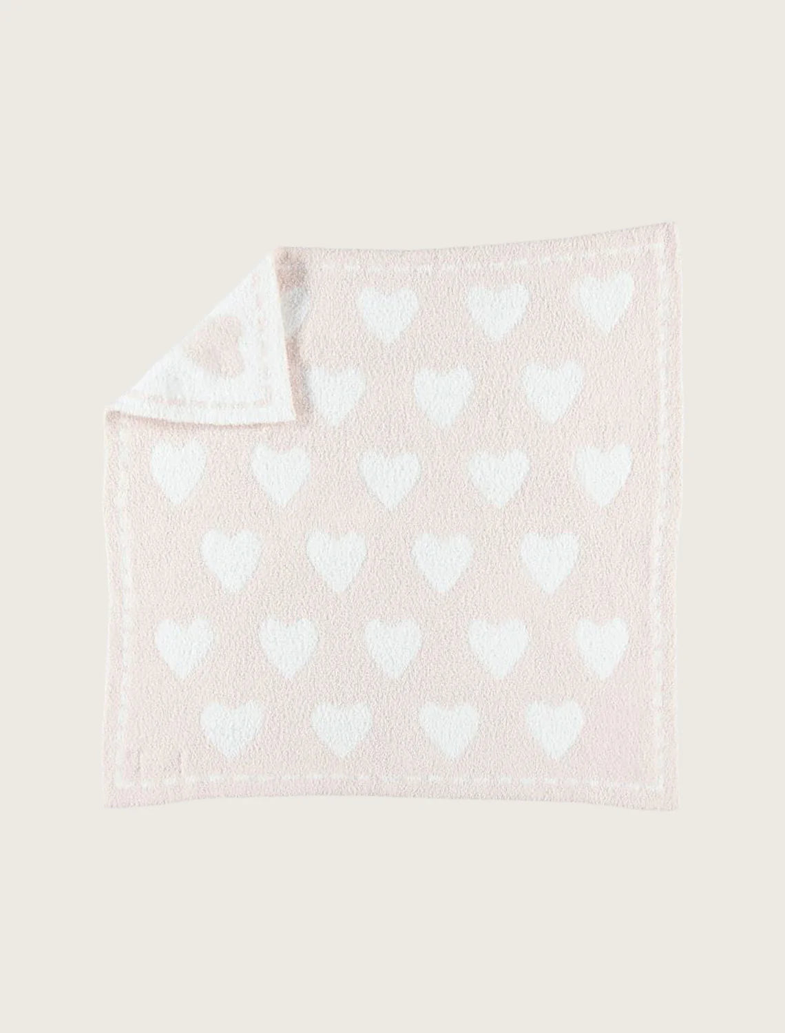 CozyChic® Dream Receiving Blanket, Pink/White/Hearts