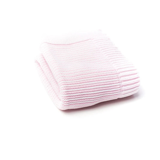 Stripes Blanket, Pink/White